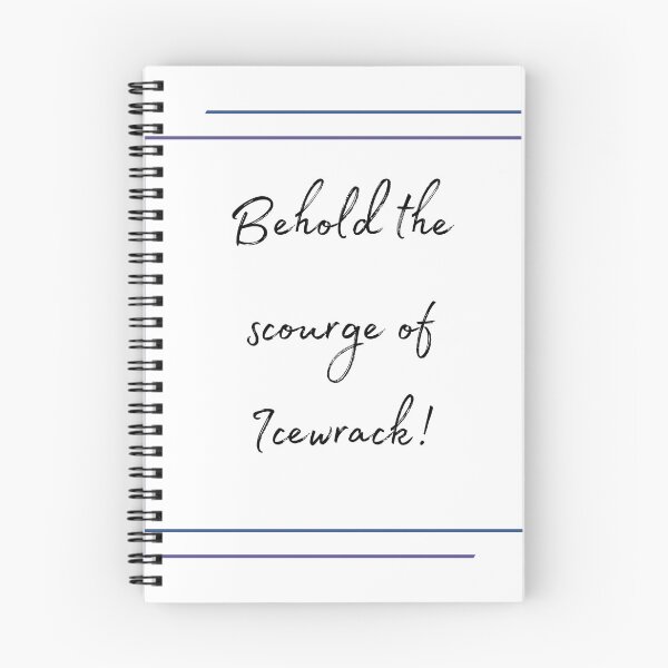 Item preview, DOTA 2 quote | Crystal Maiden | Behold the scourge of Icewrack! | queenoflaura designed and sold by queenoflaura.