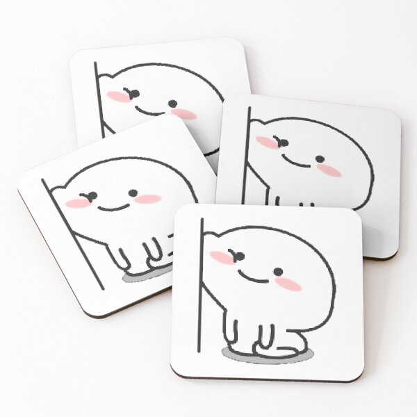 Item preview, Lovely Cute Quby Cheek Meme Face designed and sold by umilukur.