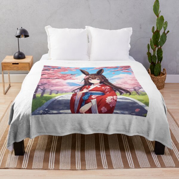 Aperçu de l'œuvre Mignon Anime Bunny chevalier fille saison de printemps (silvergoldvisionary) créée et vendue par SGVisionary.