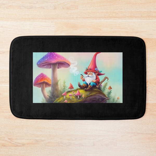Item preview, Gnome in Mushroom Haven | A.I INK  designed and sold by AI-INK.