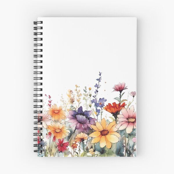 Item preview, Colorful apple phone case Watercolor wild flowers pattern. iPhone and Samsung Galaxy case cover designed and sold by RoManSmArt.
