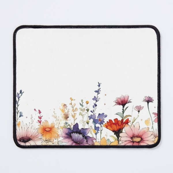 Item preview, Colorful apple phone case Watercolor wild flowers pattern. iPhone and Samsung Galaxy case cover designed and sold by RoManSmArt.