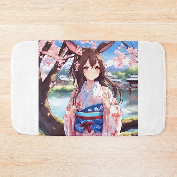 Item preview, Cute Anime Bunny knight girl spring season (silvergoldvisionary) designed and sold by SGVisionary.