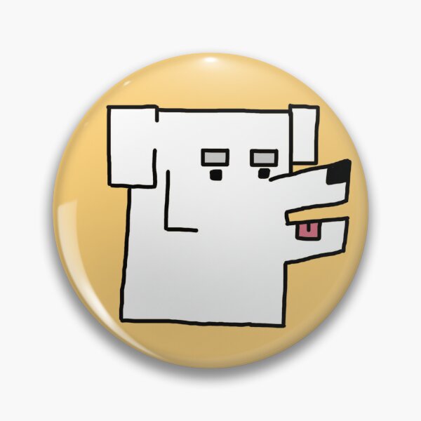 Item preview, White Dog designed and sold by I-Eat-Glue.