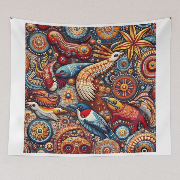 Item preview, The indigenous of Australia Aboriginal culture art designed and sold by primtawan.