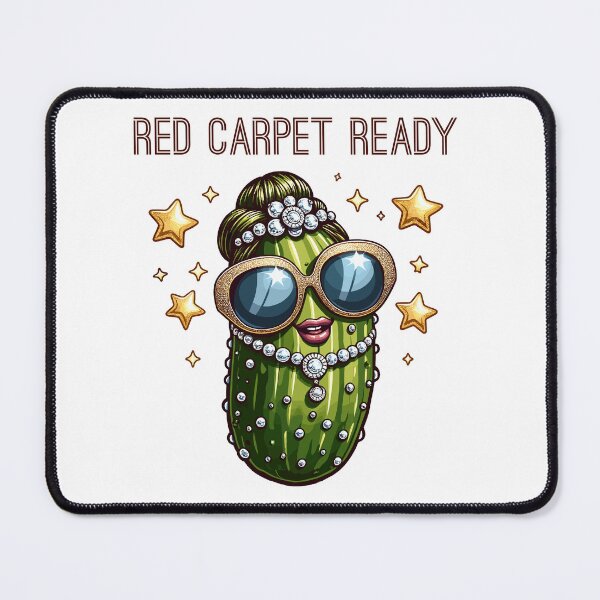 Item preview, Pickle Celebrity Red Carpet Ready Retro designed and sold by CosyTeal.