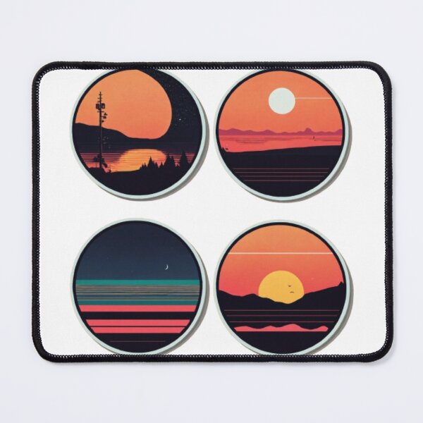 Item preview, "Embrace Tranquility with Our Lo-Fi Beautiful Design Badge Collection - Elevate Your Style designed and sold by SSulatul101.