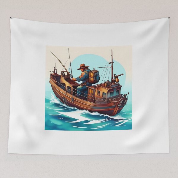 Item preview, The evolution of anglers fishing scene (5) designed and sold by SpecialForceART.