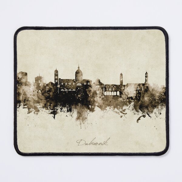 Item preview, Dubrovnik Croatia Skyline designed and sold by ArtPrints.