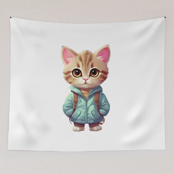 Item preview, Cute little cat designed and sold by Promarkets.
