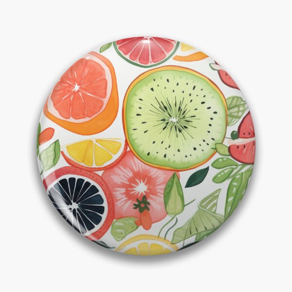 Item preview, Funky Fruit Salad seamless pattern designed and sold by tuajedka.