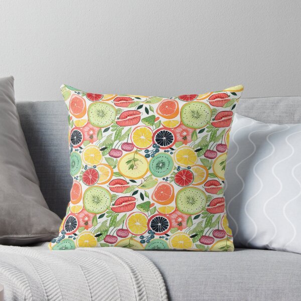 Item preview, Funky Fruit Salad seamless pattern designed and sold by tuajedka.
