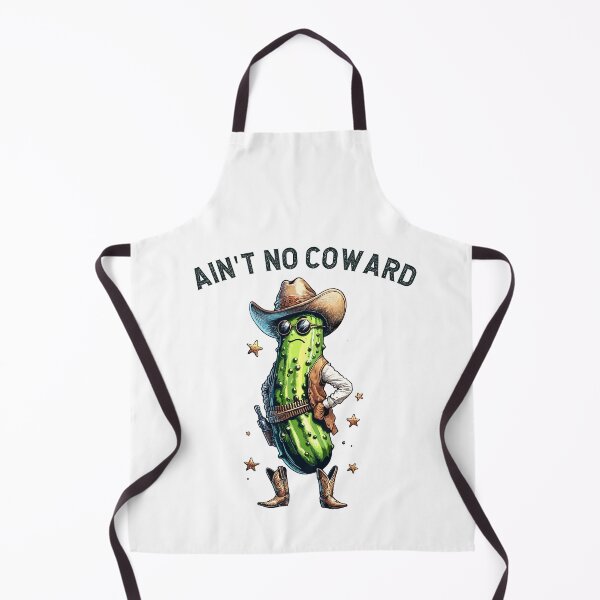 Item preview, Pickle Cowboy Is No Coward Western Styled designed and sold by CosyTeal.
