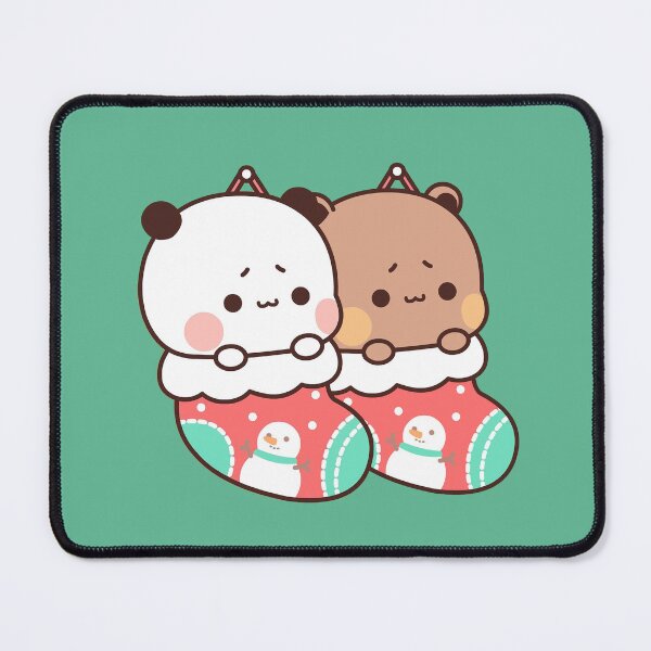 Item preview, Bubu and Dudu Holiday | Cute Bear Couple | Panda Yier | Bubu Brownie Bear designed and sold by valeriehsin.