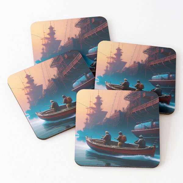 Item preview, The evolution of anglers fishing scene (7) designed and sold by SpecialForceART.