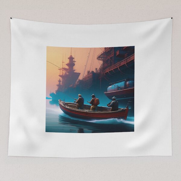 Item preview, The evolution of anglers fishing scene (7) designed and sold by SpecialForceART.