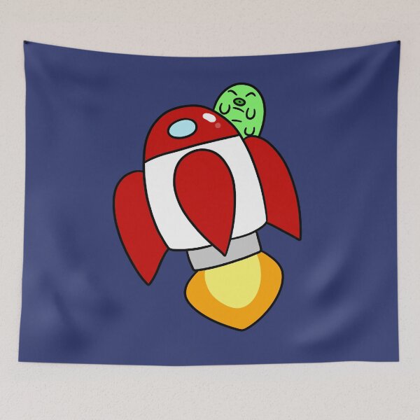 Item preview, Waterbear Rocket Ship designed and sold by SaradaBoru.