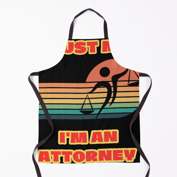 Item preview, TRUST ME, I'M AN ATTORNEY, funny gift for lawyer, attorney designed and sold by GroonSpace.