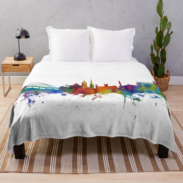 Item preview, Newcastle England Skyline designed and sold by ArtPrints.