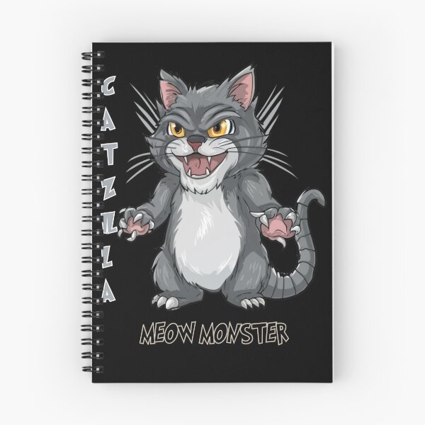 Item preview, Catzilla : Meow Monster designed and sold by ArtFeverShop.