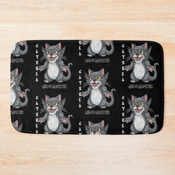 Item preview, Catzilla : Meow Monster designed and sold by ArtFeverShop.
