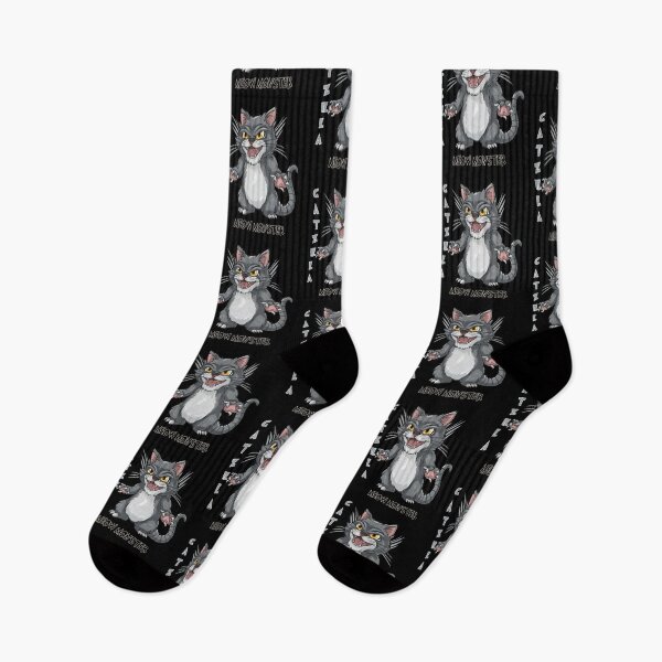 Item preview, Catzilla : Meow Monster designed and sold by ArtFeverShop.