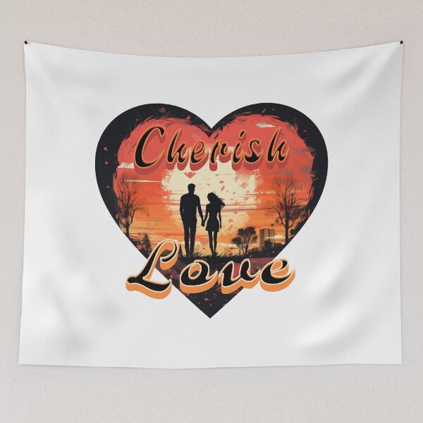 Item preview, Cherish Love by AI and Jonathan P. designed and sold by JonathanP514.