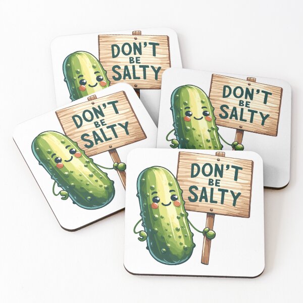 Item preview, Pickle Dont Be Salty Cute designed and sold by CosyTeal.