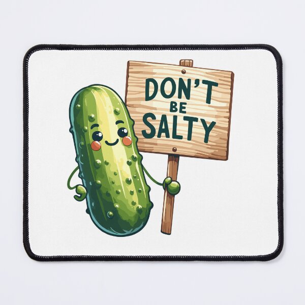 Item preview, Pickle Dont Be Salty Cute designed and sold by CosyTeal.
