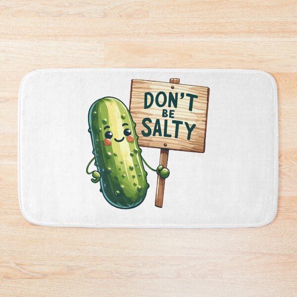 Item preview, Pickle Dont Be Salty Cute designed and sold by CosyTeal.