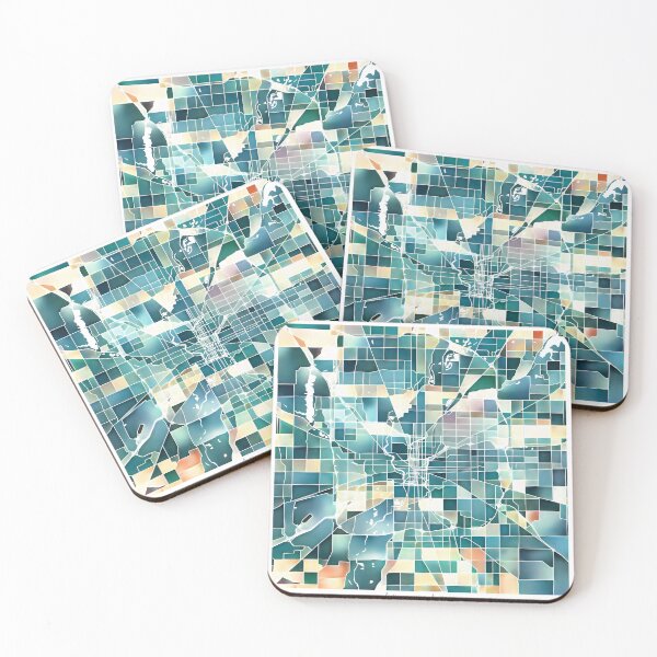 Item preview, Indianapolis Indiana City Map - Lush Green designed and sold by StylishStacks.