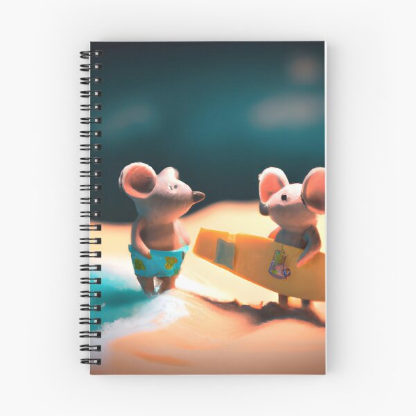 Item preview, MICE carrying tiny surf boards designed and sold by Mikano2.