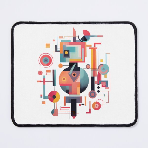 Item preview, Geometric Abstract Robot designed and sold by ColorConsole.