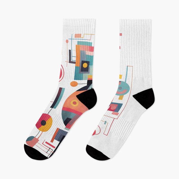 Item preview, Geometric Abstract Robot designed and sold by ColorConsole.