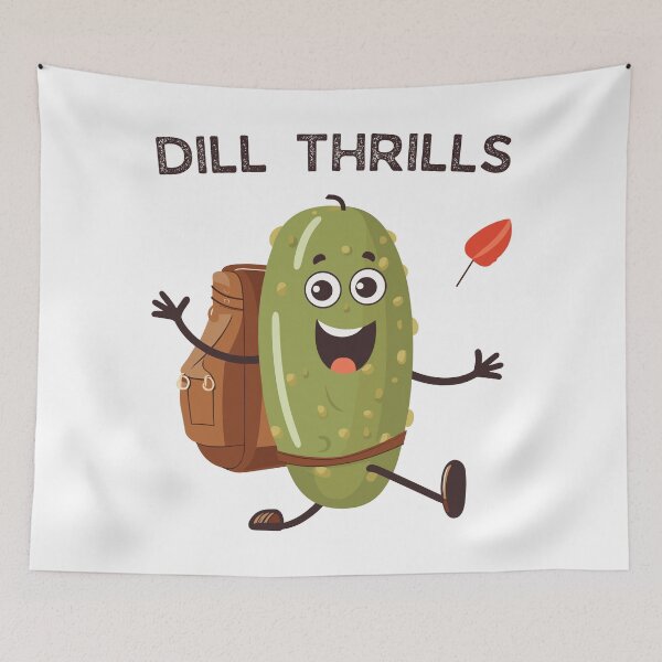 Item preview, Pickle Fun Adventurer Dill Thrills designed and sold by CosyTeal.