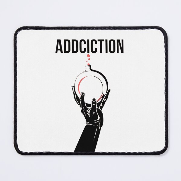 Item preview, ADDICTION IS A BOMB designed and sold by Stitch-Switch.