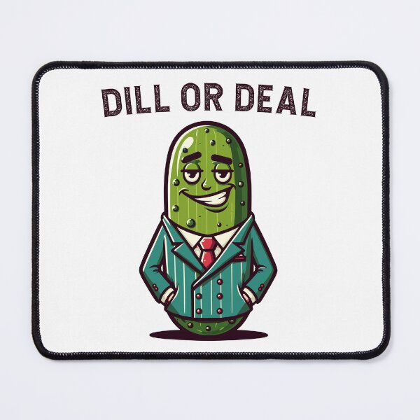 Item preview, Pickle In A Suit Dill Or Deal Retro designed and sold by CosyTeal.
