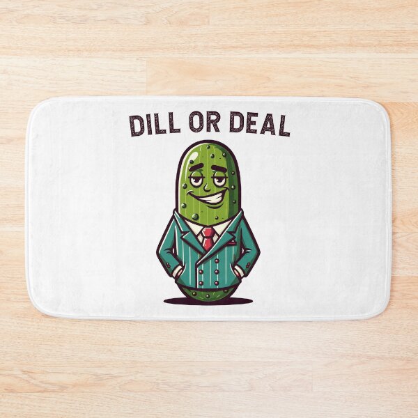 Item preview, Pickle In A Suit Dill Or Deal Retro designed and sold by CosyTeal.