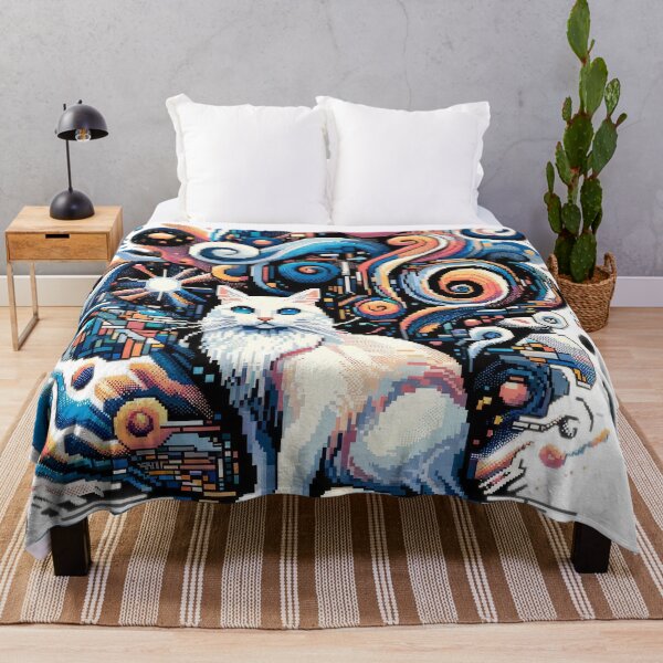 Item preview, Pixel Cats: abstract designed and sold by sarcasticsym.