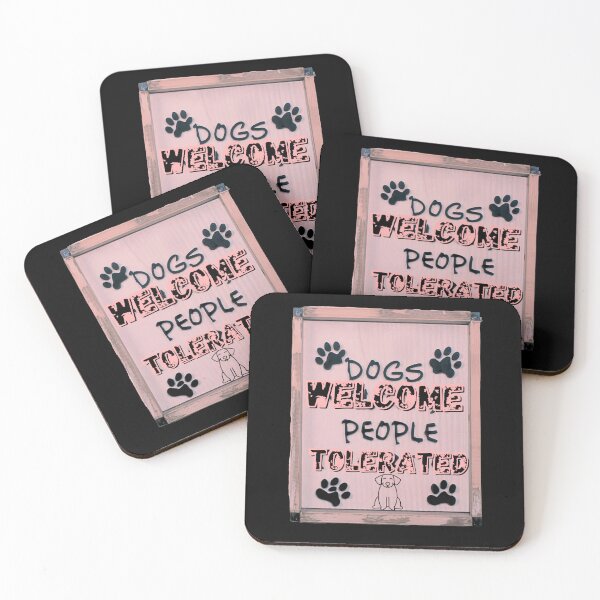 Item preview, Dogs Welcome People Tolerated designed and sold by Mikusia.