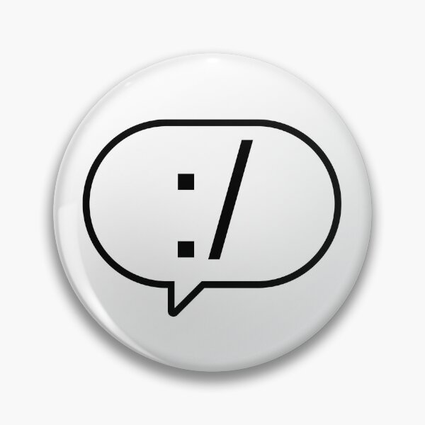Item preview, Copie de Emoticon ":/" black bubble message designed and sold by Daikon.