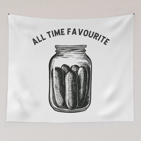 Item preview, Pickle Jar All Time Favorite Retro designed and sold by CosyTeal.
