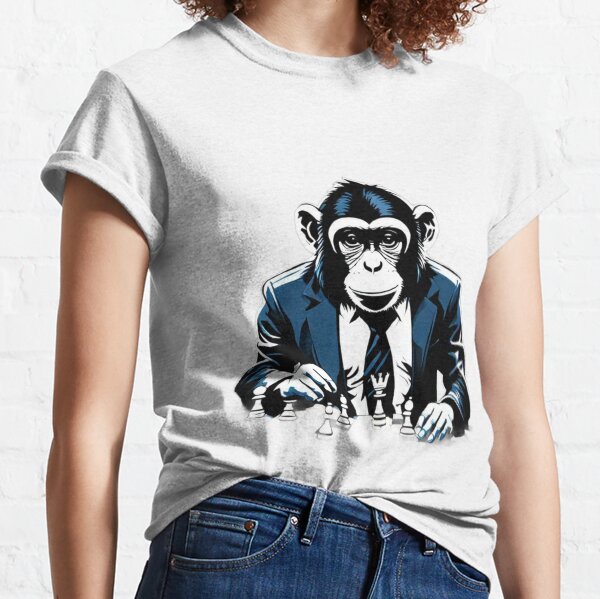 Item preview, Monkey Play Chess: Checkmate Champion designed and sold by Designowner.