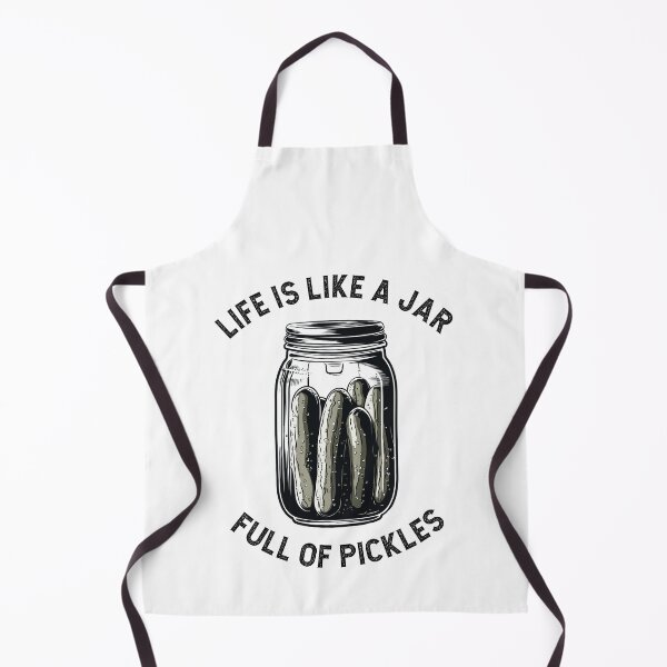 Item preview, Pickle Jar Life Is Full Of Pickles Retro designed and sold by CosyTeal.