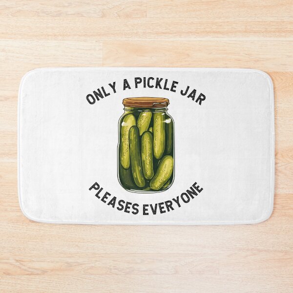 Item preview, Pickle Jar Pleases Everyone Retro designed and sold by CosyTeal.