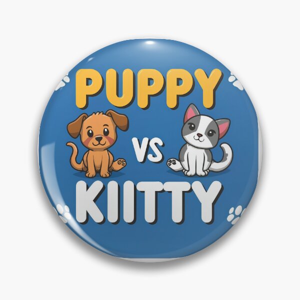Item preview, Puppy vs Kitty designed and sold by yesmorrow.