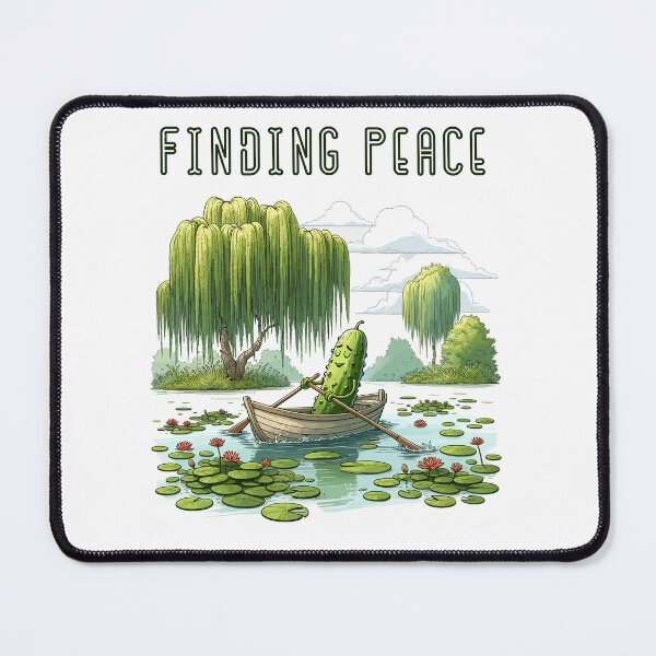 Item preview, Pickle On A Boat With Willows And Lilies designed and sold by CosyTeal.