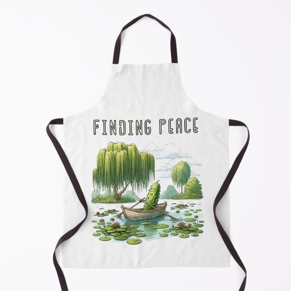Item preview, Pickle On A Boat With Willows And Lilies designed and sold by CosyTeal.