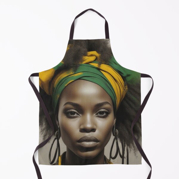 Aperçu de l'œuvre Essence vibrante | Beauté tribale africaine créée et vendue par Rothnaric.