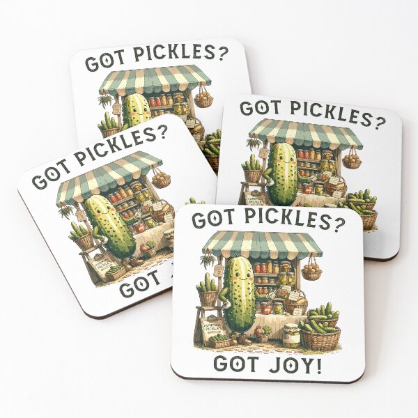 Item preview, Pickle On A Market Got Joy designed and sold by CosyTeal.